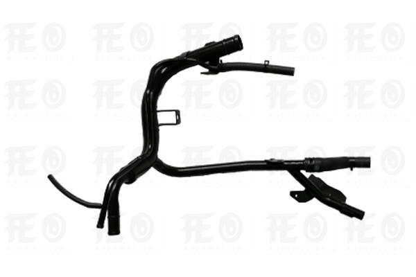 KB-2567 : KIA BLOK SU BORUSU SANTA FE-TUCSON-SPORTAGE -ELANTRA KALORİFER BORUSU - 25620 27352